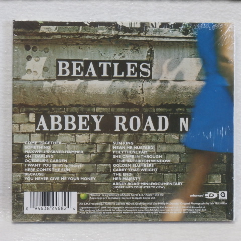 ＜新品未開封＞ ザ・ビートルズ THE BEATLES / ABBEY ROAD (紙ジャケット リマスター盤 ドキュメント映像）　輸入盤_画像5