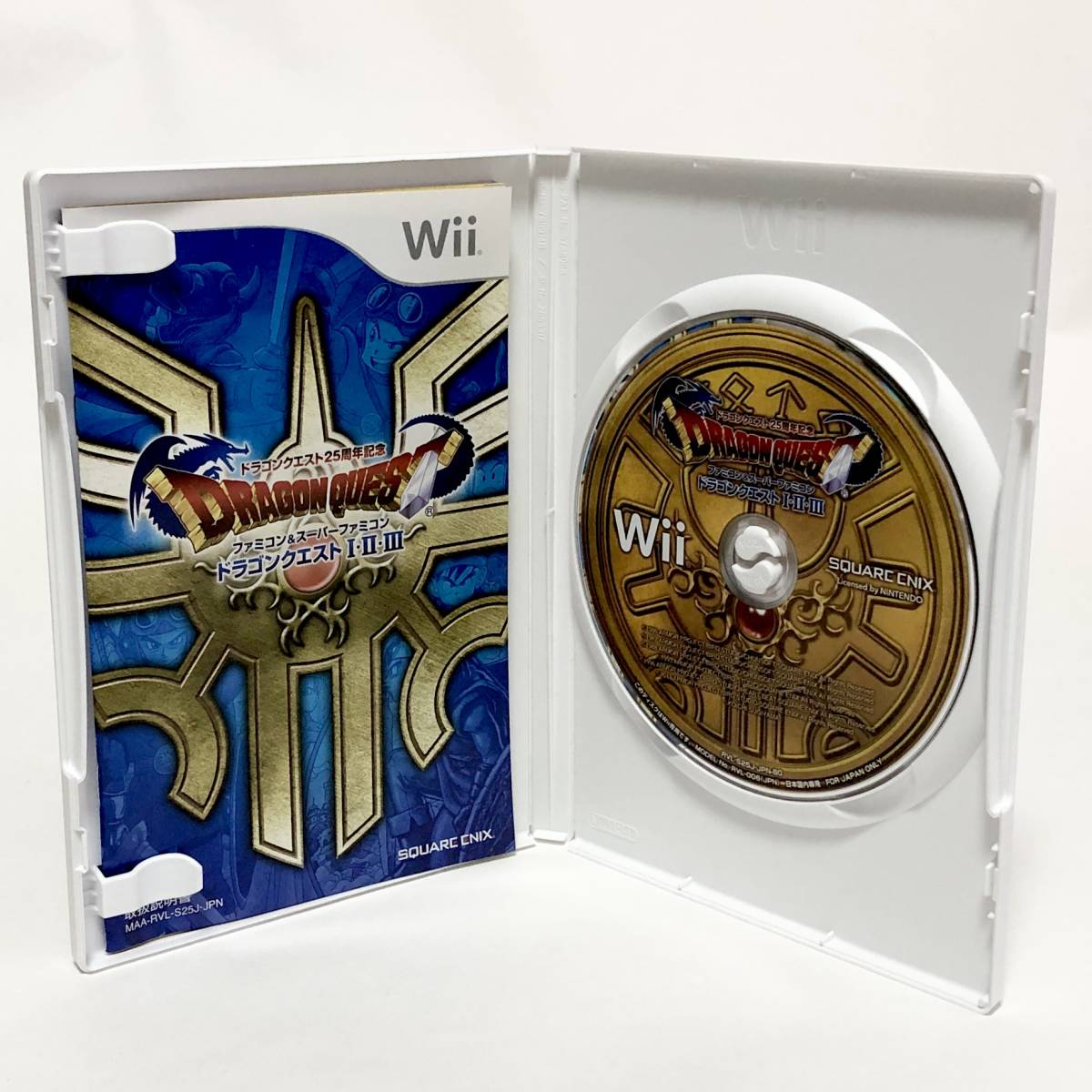 Wii ドラゴンクエスト 25周年記念 ファミコン ＆ スーパーファミコン ドラゴンクエスト I・II・III Dragon Quest 25th Anniversary CIB_画像6