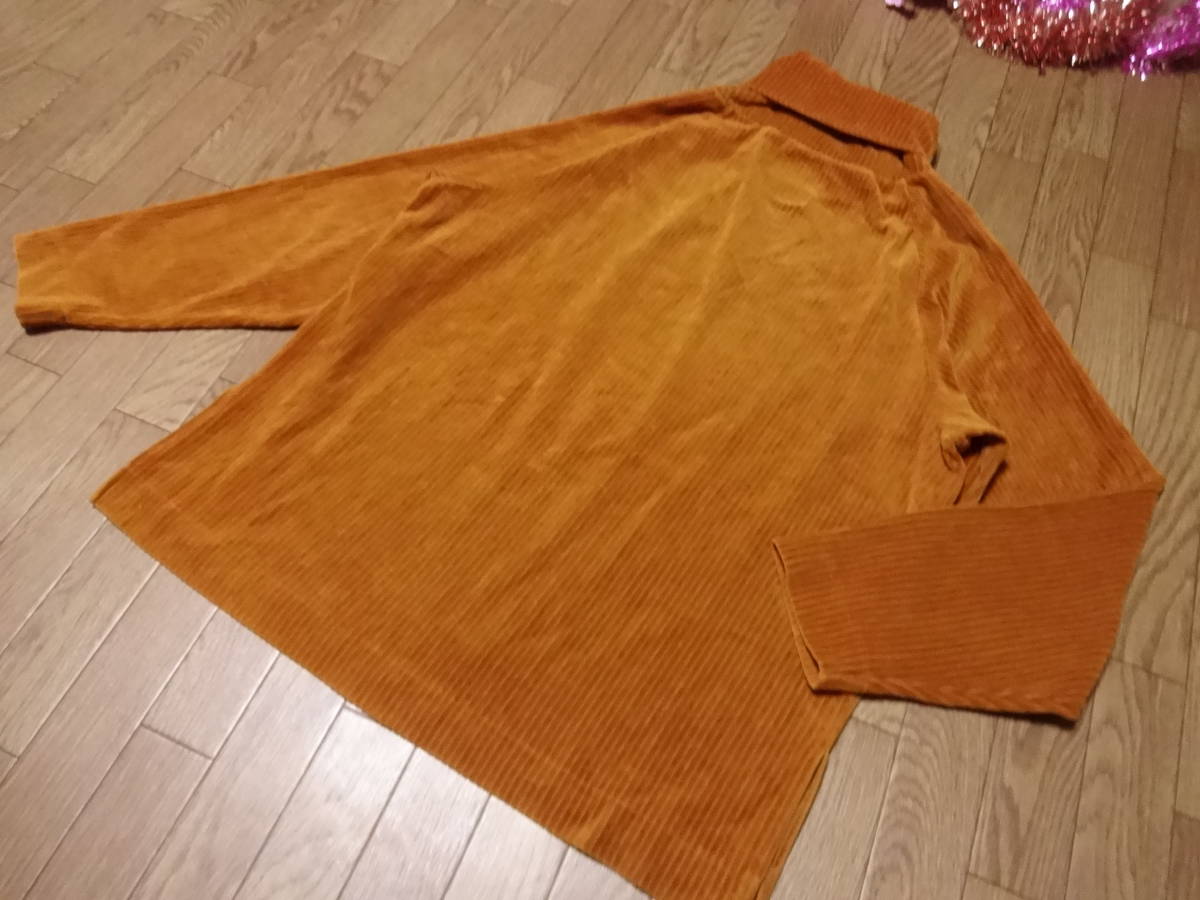 [Lui\'s] orange long sleeve tunic S* new goods!