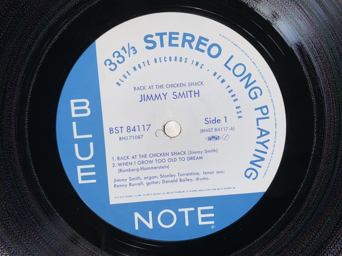JIMMY SMITH / BACK AT THE CHICKEN SHACK＊STANLEY TURRENTINE＊KENNY BURRELL＊BNJ71087＊即決アリ_画像3