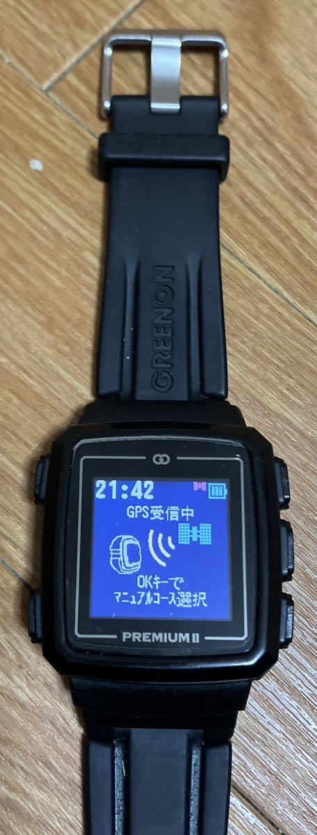 グリーンオン GOLF WATCH プレミアムⅡ 高低差距離表示あり　みちびきＬ IＳ対応_画像7