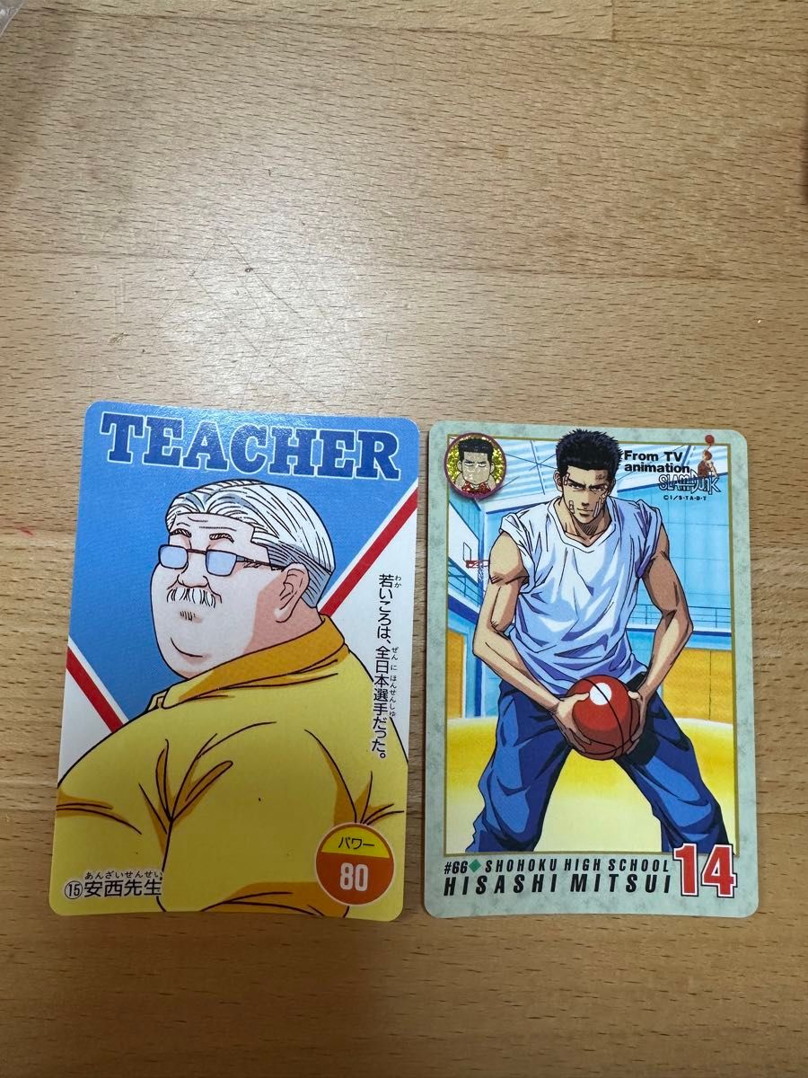 三井寿+安西先生 #66 80 SLAM DUNK スラムダンク カードダス 三井寿+安西先生 #66 80 SLAM DUNK スラムダンク カードダス