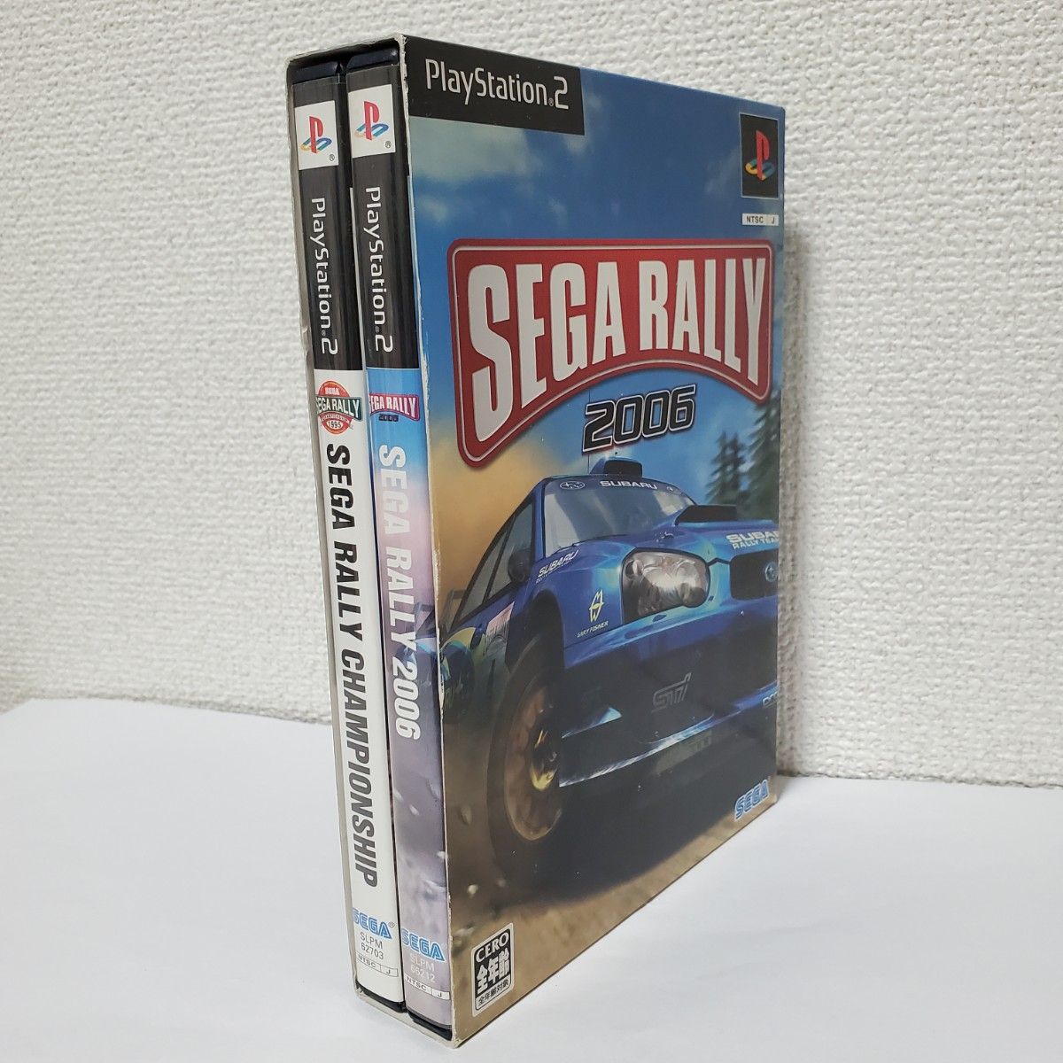 送料無料 ギフト PS2】 セガラリー2006 復刻版PS2「セガラリー （初回プレス特典 その他