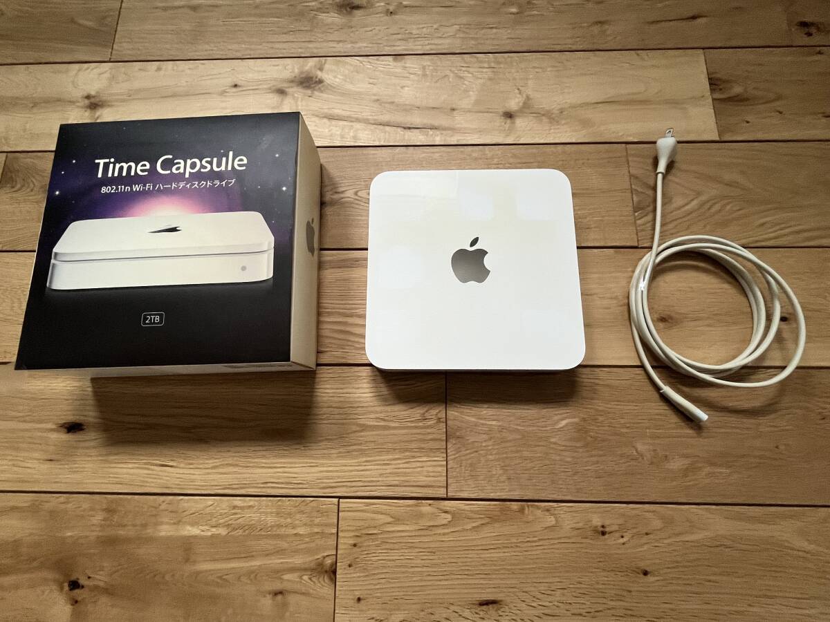 【中古】Apple Time Capsule 2TB A1409 MD032J/A 完全動作品 / AirMac / IEEE 802.11n_画像2