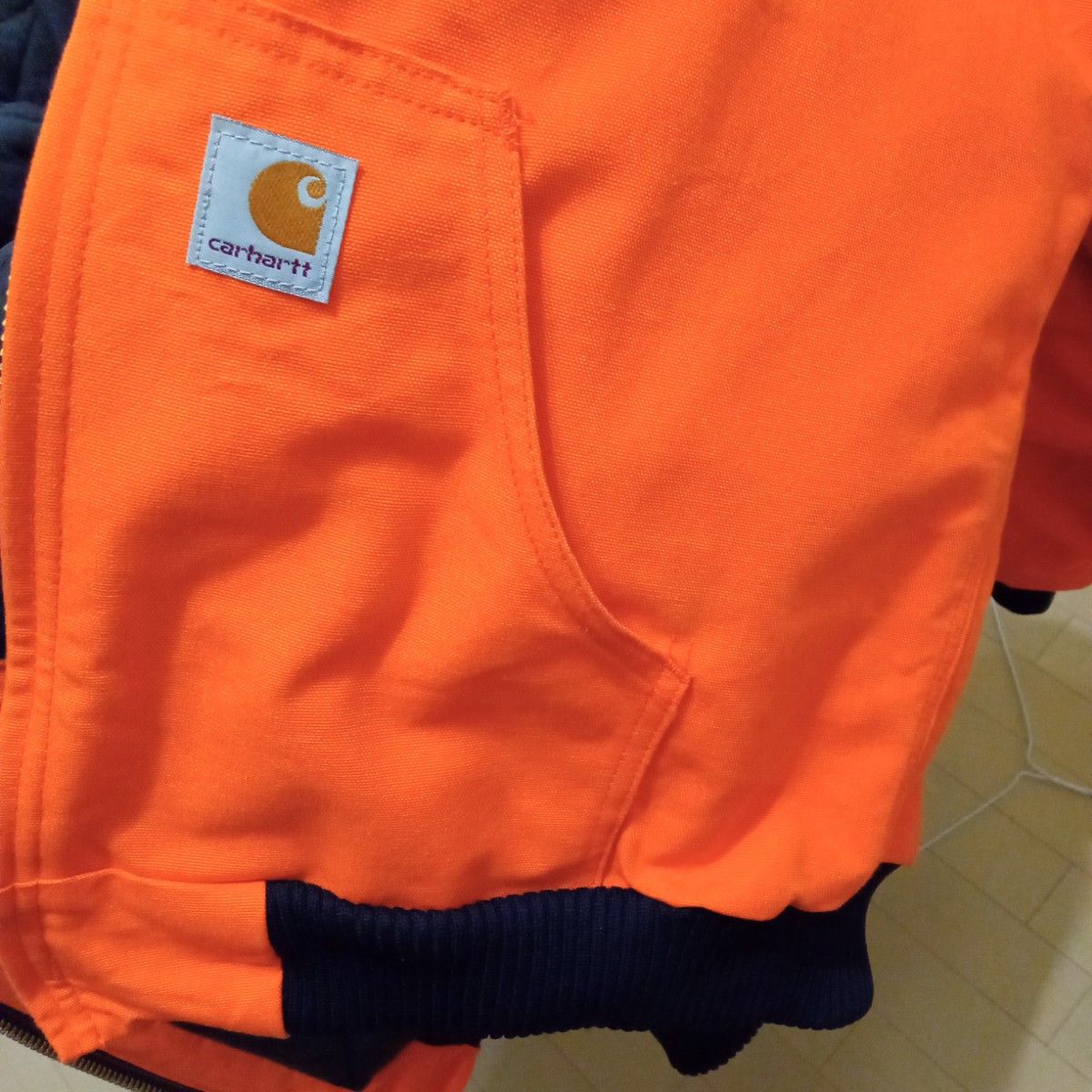 Carhartt カーハート アクティブジャケット オレンジ ダック地 Carhartt カーハート アクティブジャケット オレンジ ダック地