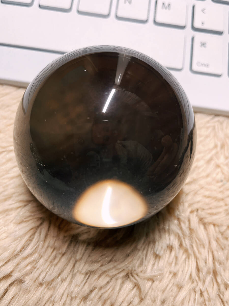 A級グレード天然水晶球 直径57ミリ A天然水晶球直径57毫米