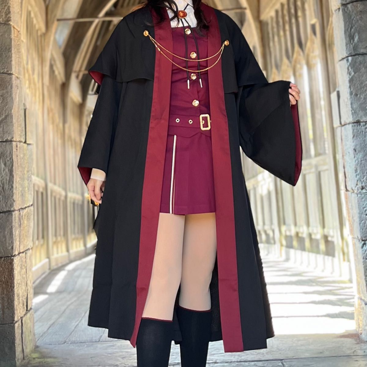 KYOUKO×ハリーポッター グリフィンドール ワンピース Sサイズ KYOUKO×ハリーポッター グリフィンドール ワンピース Sサイズ