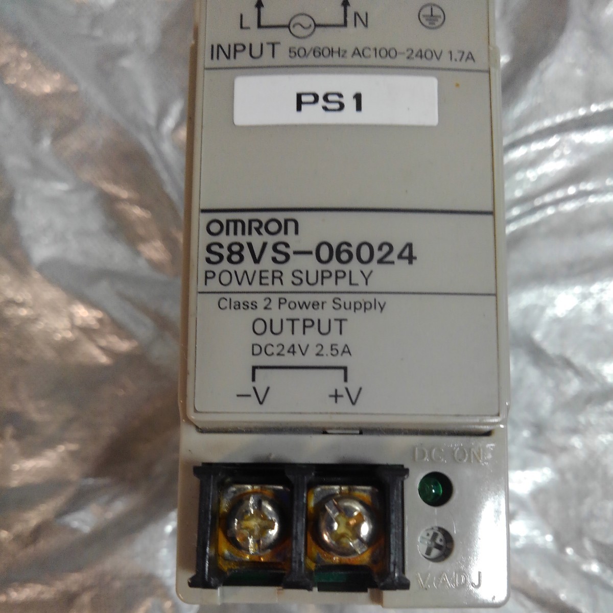 OMRON　S8VS-06024 DC24V 60w_画像2