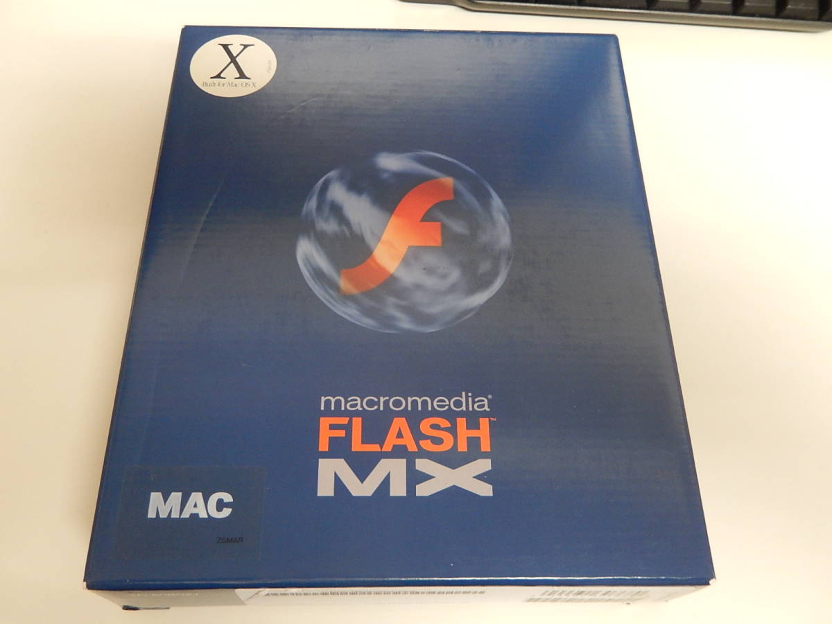 macromedia　FLASH MX Macintosh版 No.B-021_画像1