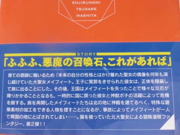 ◆　苦節四年、理想の聖女を演しるのに疲れました〜便利屋扱いする国は捨て“白魔導士”となり旅に出る〜 2巻　　Mノベルス　◆_画像2