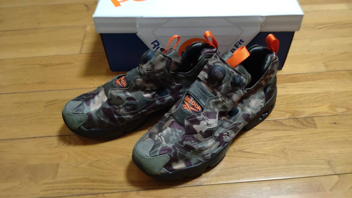 リーボックインスタポンプフューリーOGCAMO US10.5　ReebokINSTAPOMPFURY_画像1