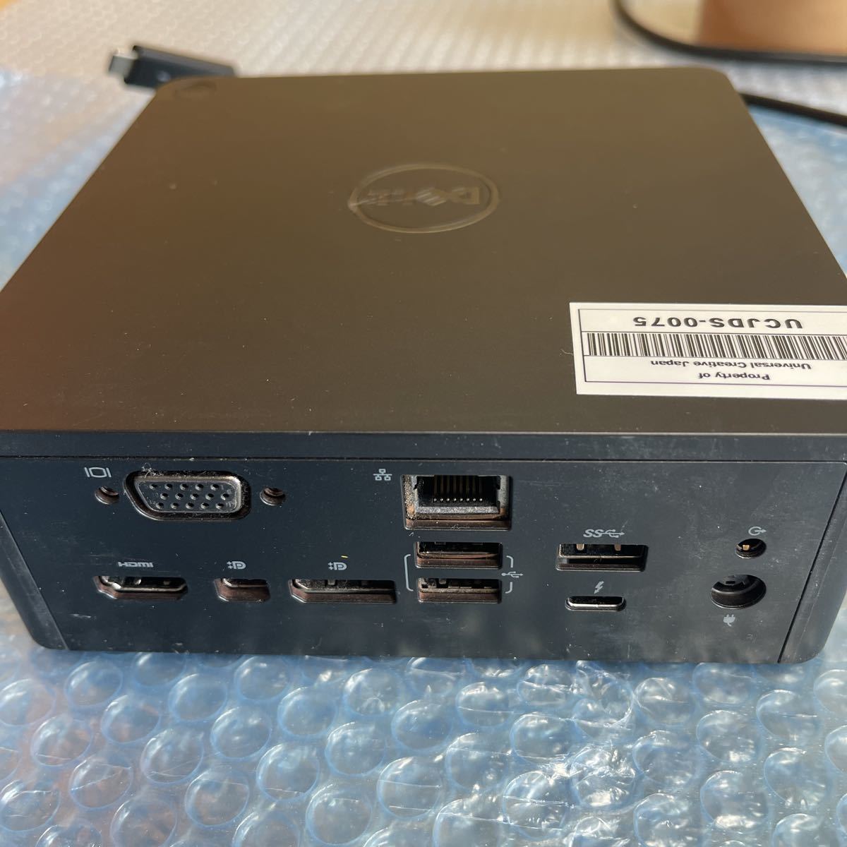 (1-205)DELL TB16 Business Thunderbolt Dock K16A K16A001do King station present condition goods 