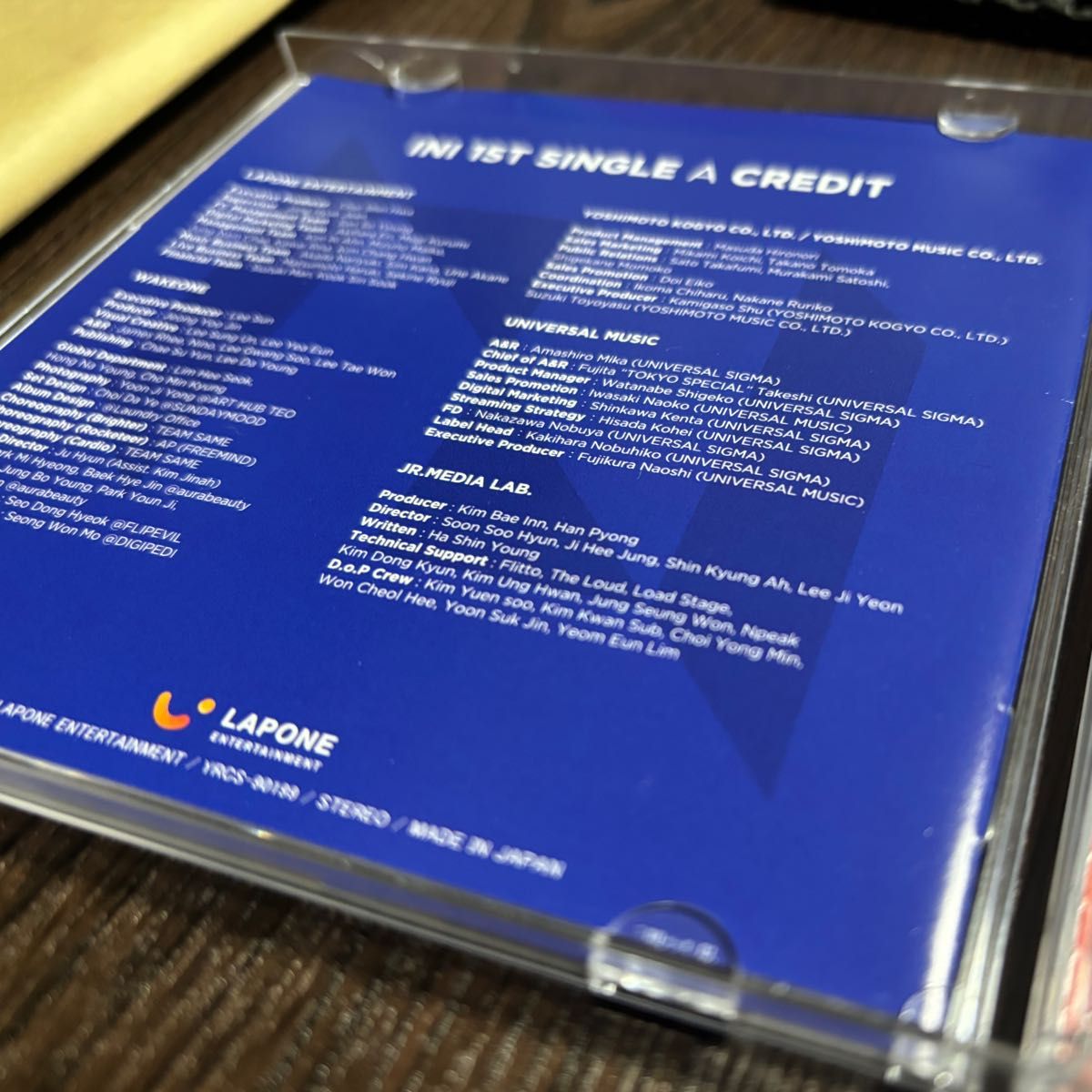 INI 初回限定盤 CD＋DVD付き