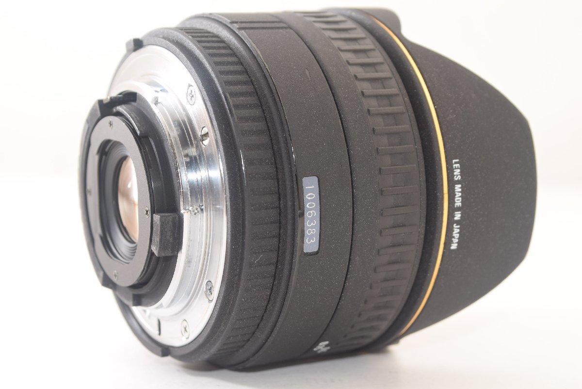 ★美品★ SIGMA シグマ 15mm F2.8D EX FISHEYE 180° for Nikon 2204104