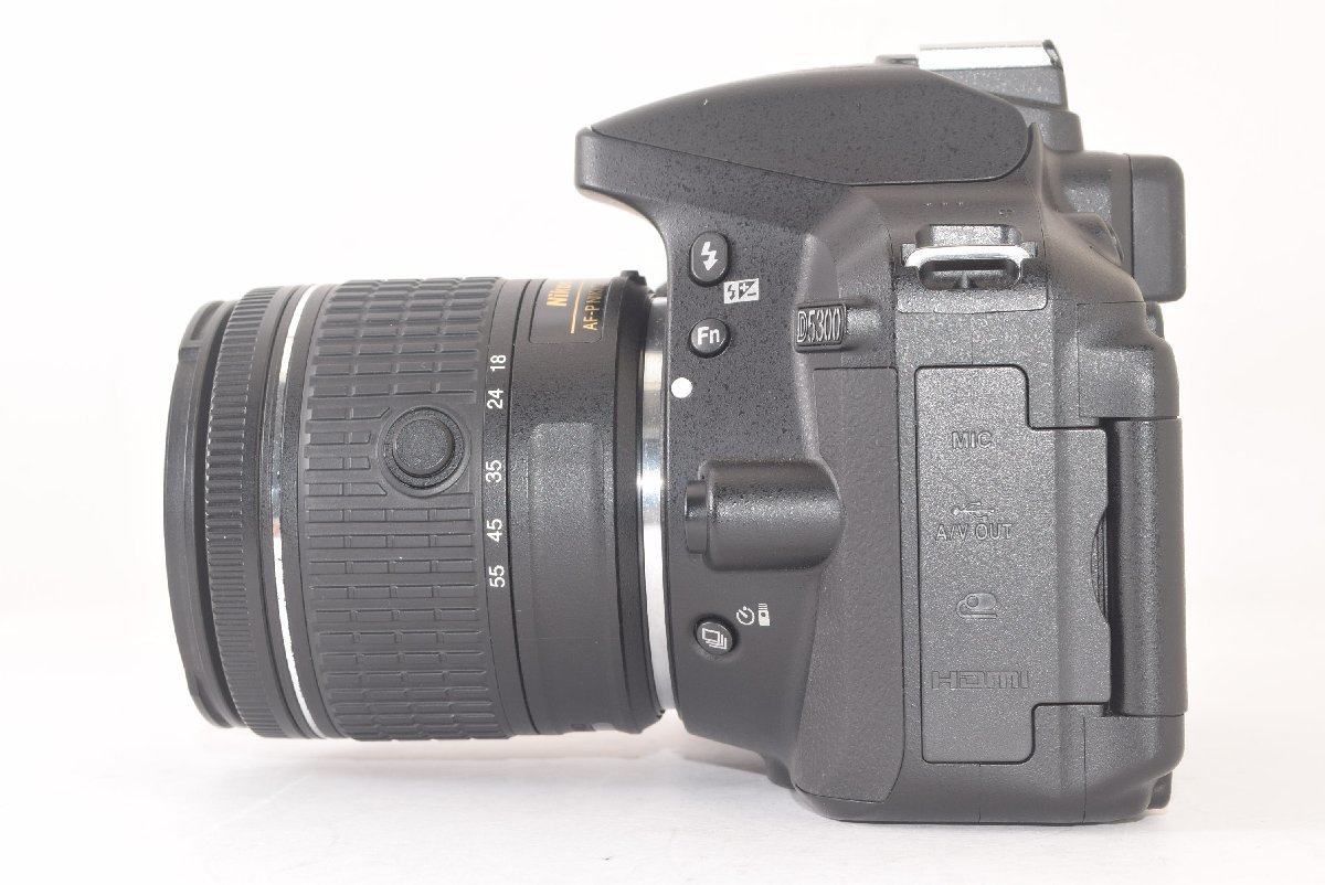 ★極上品★ Nikon ニコン D5300 + AF-P 18-55mm VR レンズキット ショット数5547回 2402066_画像8