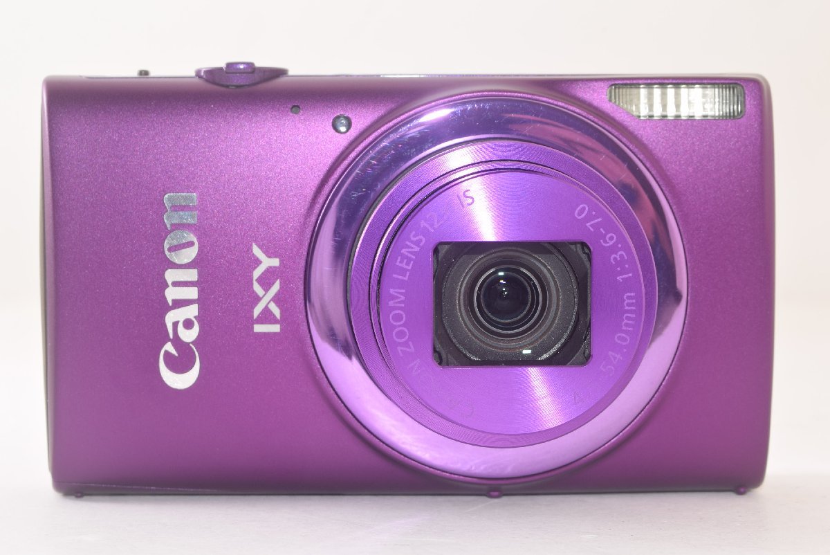 ★美品★ Canon キャノン IXY 630 パープル コンパクトデジタルカメラ 2402092_画像3