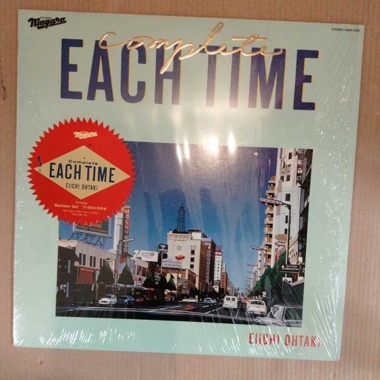 【専用ビニールカバー付】LP　大滝 詠一「Complete Each Time」（12インチ） Niagara Records(28AH-2001) 1B-3-0213-IWA-9_画像2
