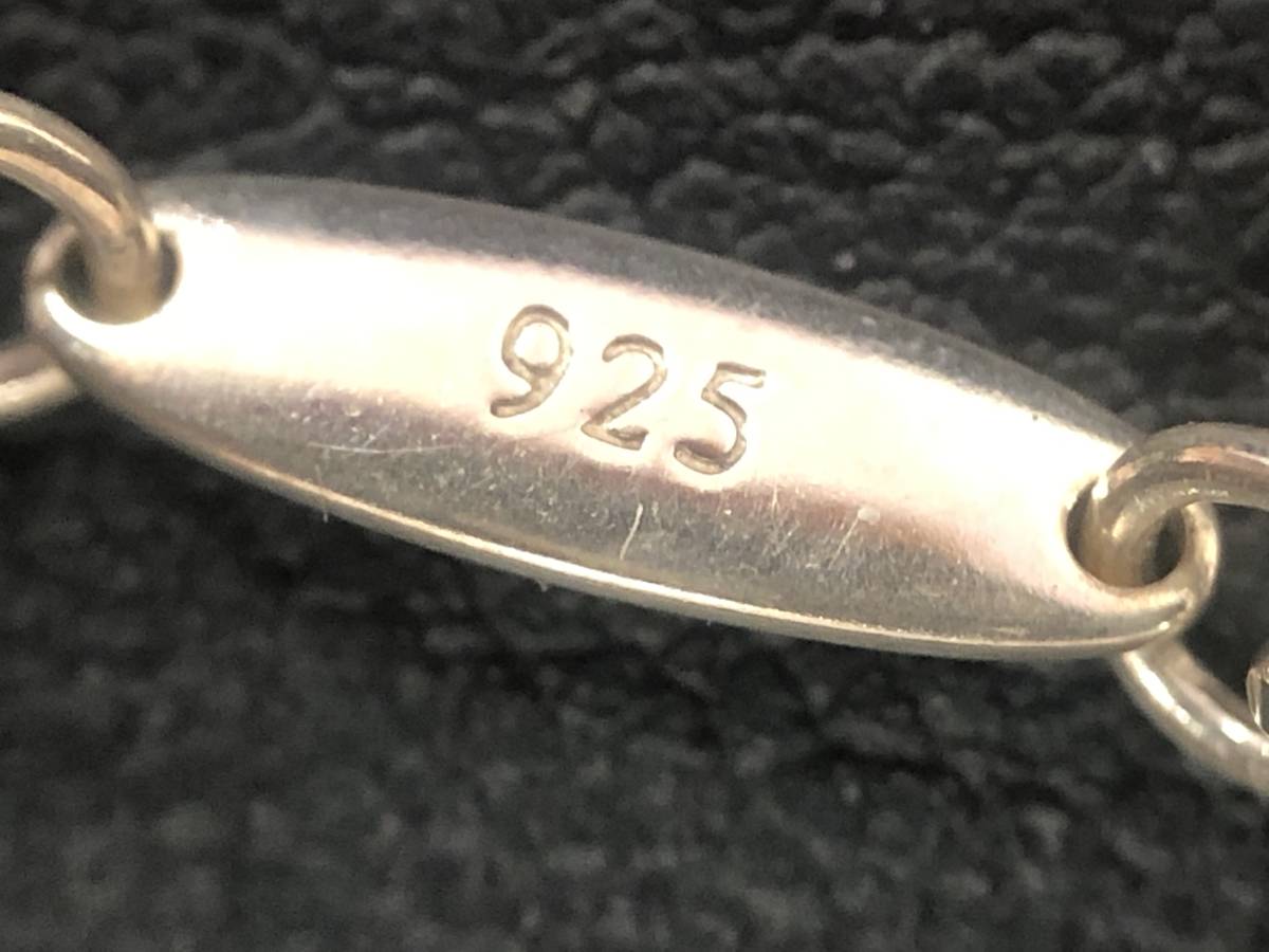 《6075》TIFFANY ティファニー エターナルサークル ネックレス シルバー 925 重量約4.1g 保存袋・箱付_画像10