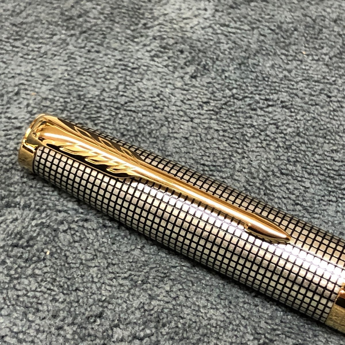 m001 B 9. 良品 PARKER パーカー 万年筆 ソネット SONNET ペン先18K 18金 箱あり_画像6