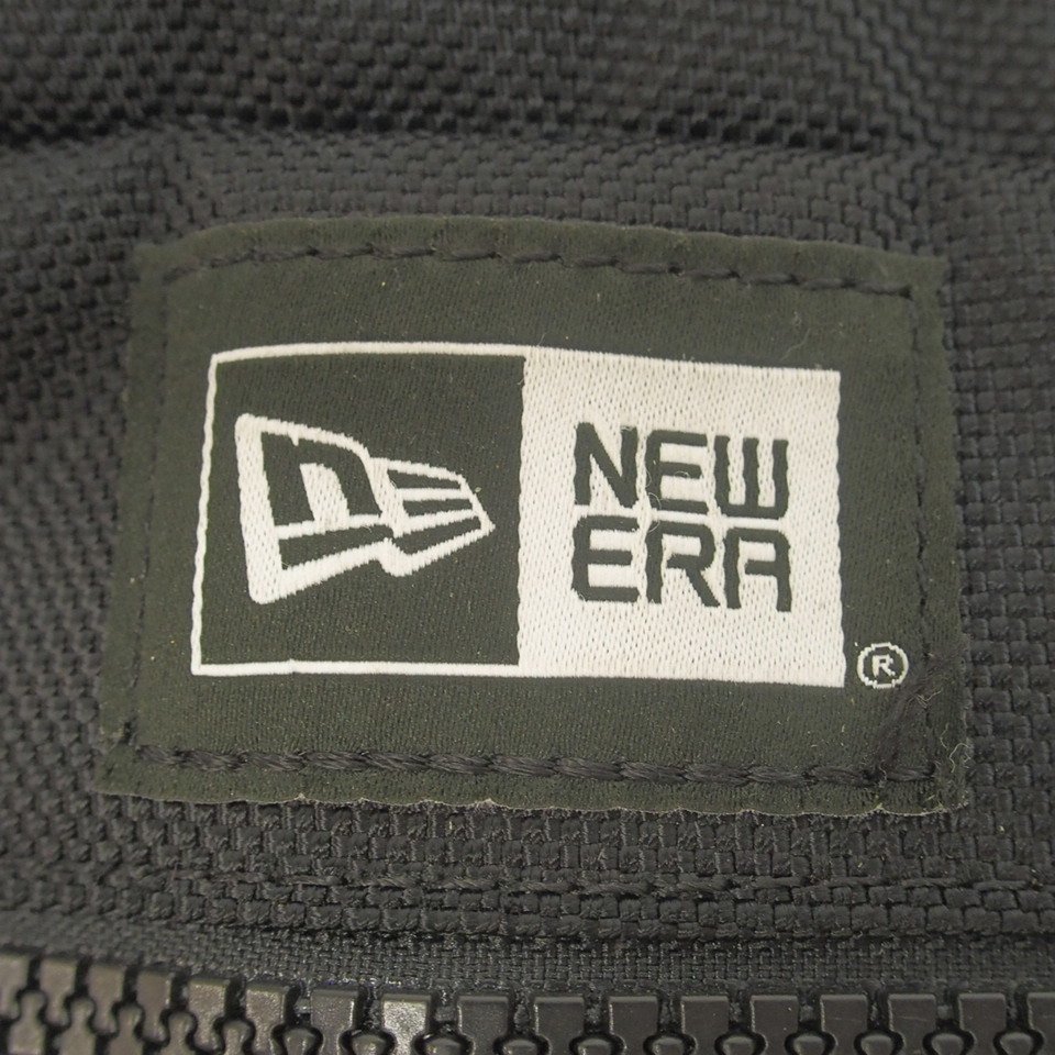 f002 BAG NEWERA ニューエラ ボディバッグ ウエストバッグ バック 鞄 黒 ブラック ロゴ ロゴベルト_画像7