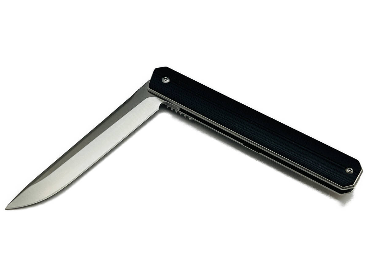 ABKT ( American Buffalo Knife ＆ Tool )　フォールディングナイフ　折りたたみナイフ　D2工具鋼　#AB1038B