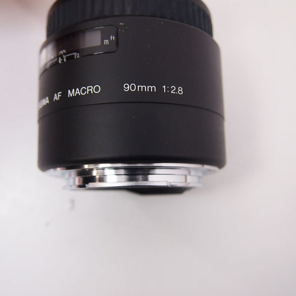 SIGMA AF MACRO 90mm F2.8 CANONマウント 単焦点マクロレンズ フード付 シグマ (AA16)_画像6