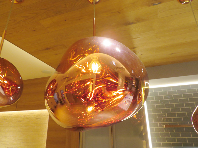 【美品】Tom Dixon トム・ディクソン MELT 50 PENDANT COPPER メルト50ペンダントライト 電球タイプ 天井照明 モダン (DB16)_画像1