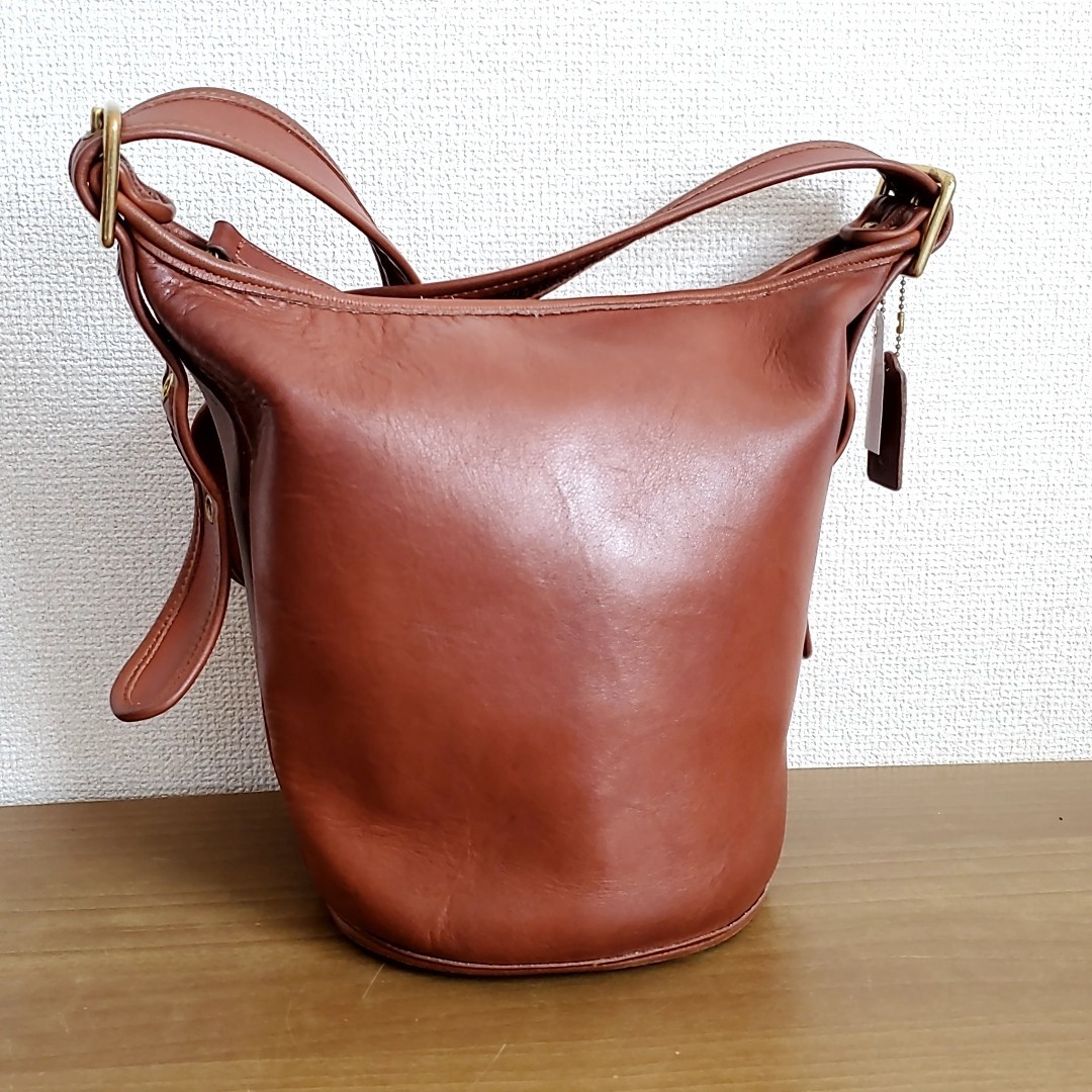 964 80s90s オールドコーチ OLD COACH バケツ型 中サイズ 964 80s90s オールドコーチ OLD COACH バケツ型 中サイズ