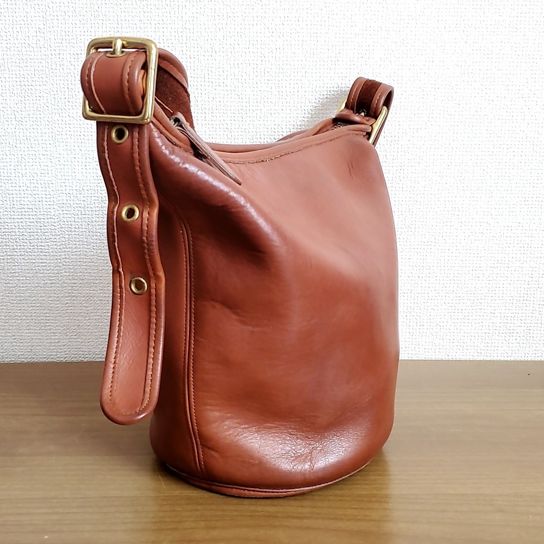 964 80s90s オールドコーチ OLD COACH バケツ型 中サイズ 964 80s90s オールドコーチ OLD COACH バケツ型 中サイズ