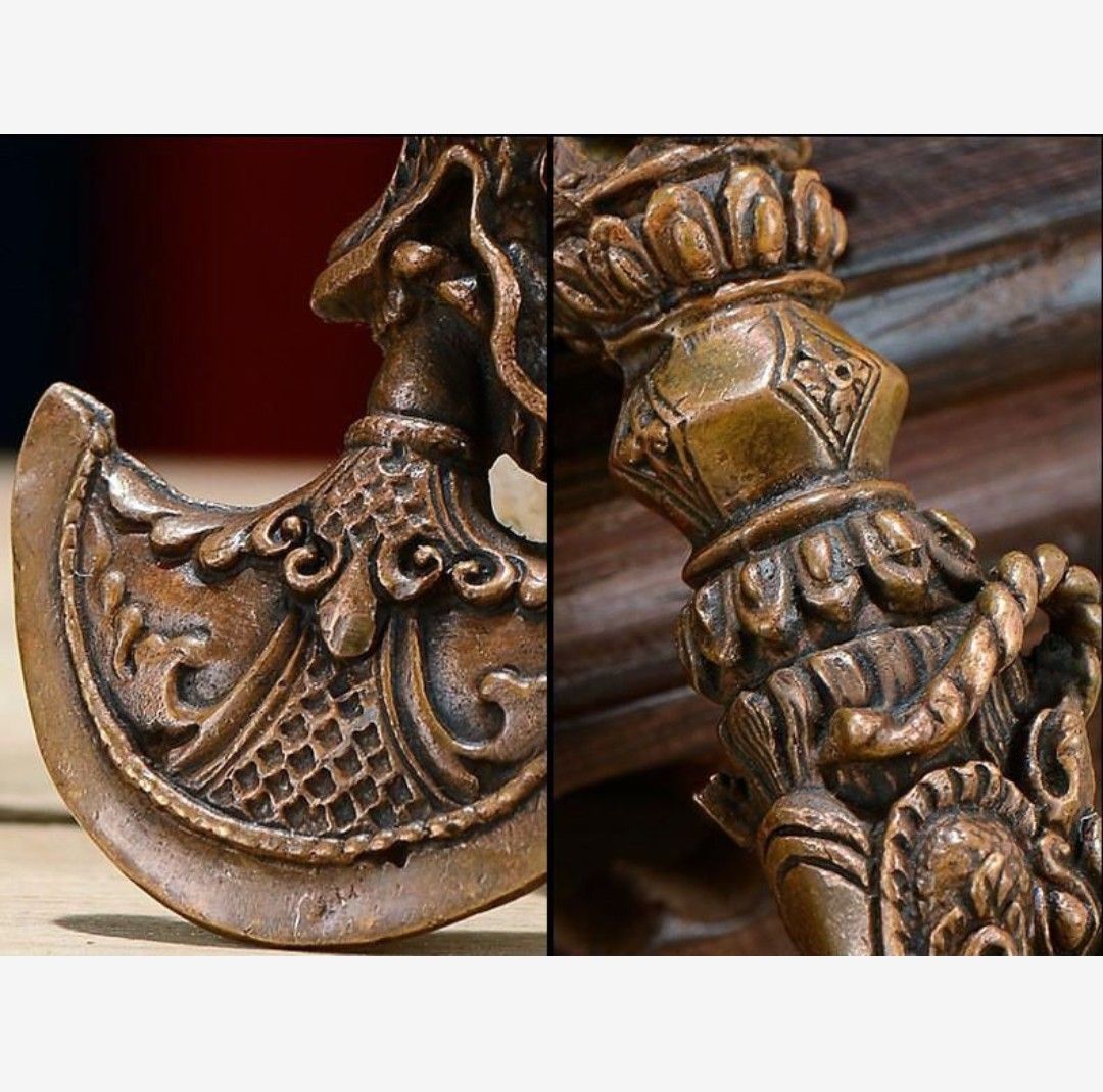 チベット 密教 仏教 法具 カルタリ 金剛斧 金剛杵 魔除け 厄除け チベット 密教 仏教 法具 カルタリ 金剛斧 金剛杵 魔除け 厄除け