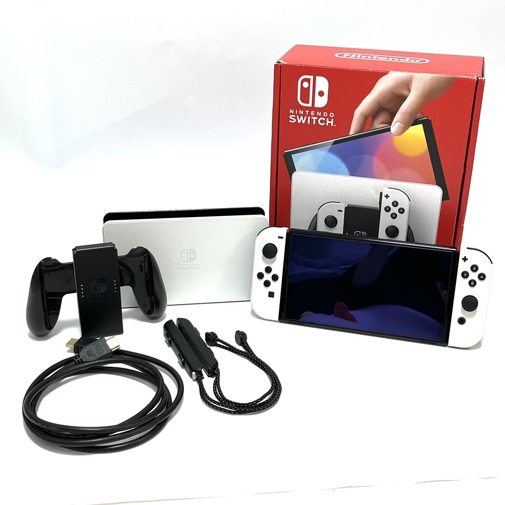 売上実績NO.1 Switch 任天堂】Nintendo 有機ELモデル 箱(印有22.1.4 本体 ニンテンドースイッチ本体