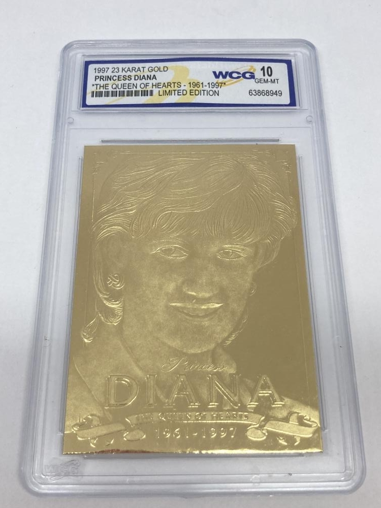 話題の行列 HEARTS OF QUEEN 1997 DIANA PRINCESS 1961-1997 10 GEM-MT WCG その他