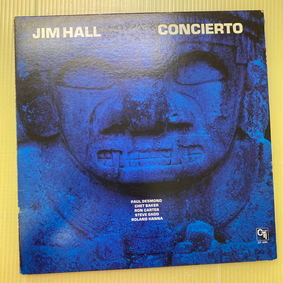 【同梱可】☆ ジム・ホール Jim Hall    ☆  Concierto アランフェス協奏曲（LP）★ CTI Records GP-3030の画像1