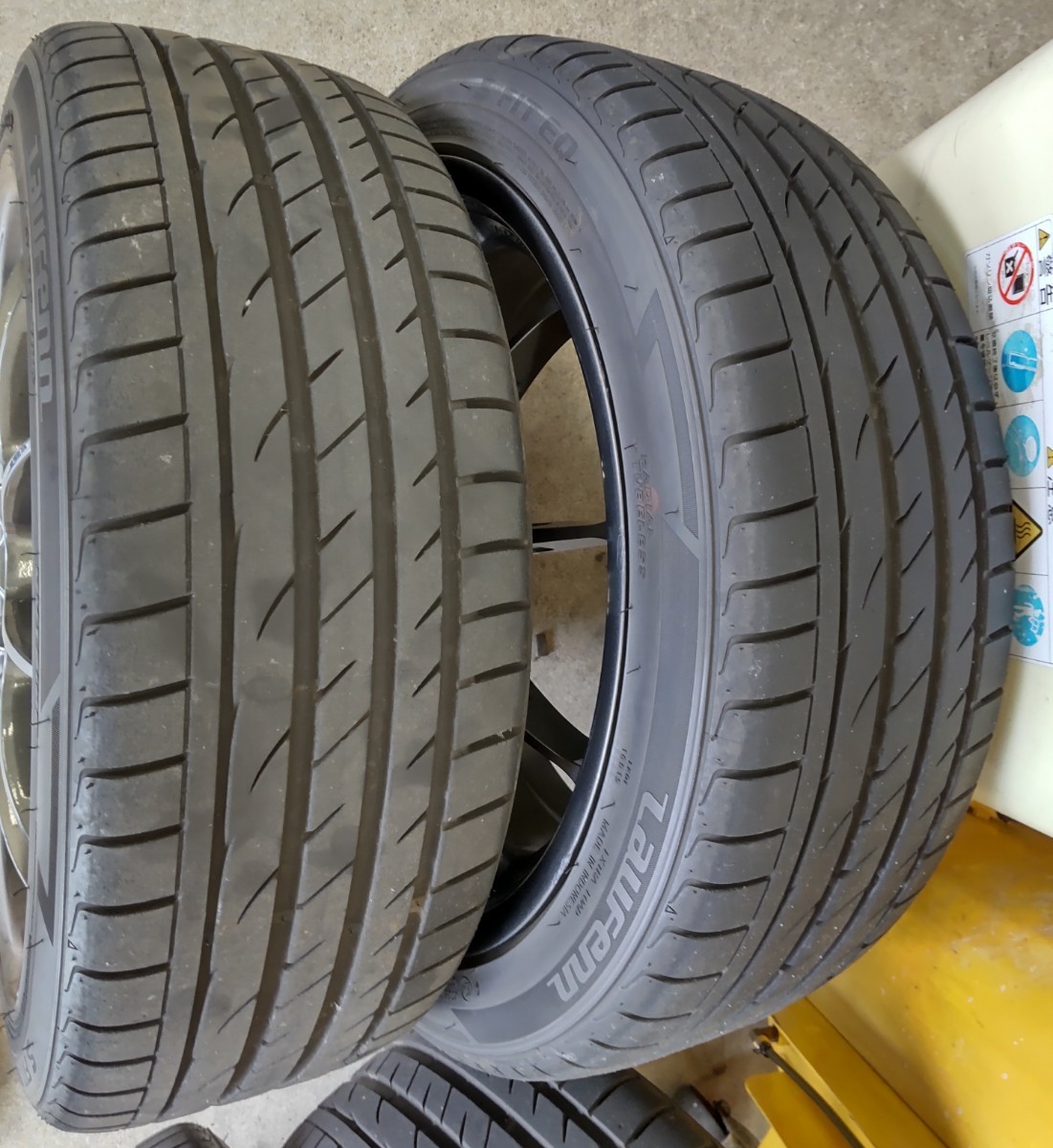 ENKEI Racing PRF1 typeⅡ 17インチ ＆ HANKOOK Laufenn S Fit AS-01 LH02 205/45 ４本セット_画像4