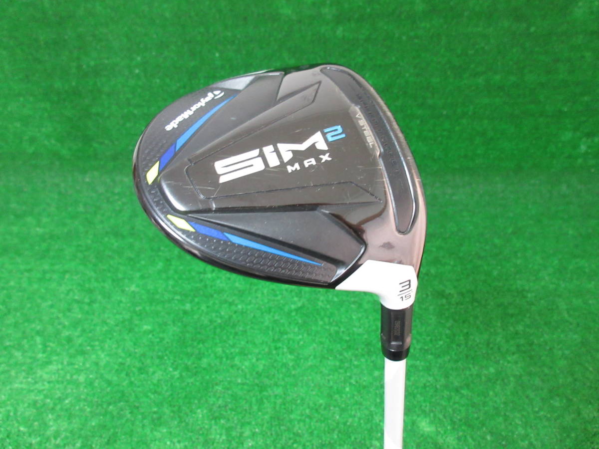 6811【TaylorMade】SIM2 MAX 3W 15度 Speeder 661 EVOLUTION 7(S)装着 シム2 マックス スピーダー エボリューションⅦ FW 中古品_画像1