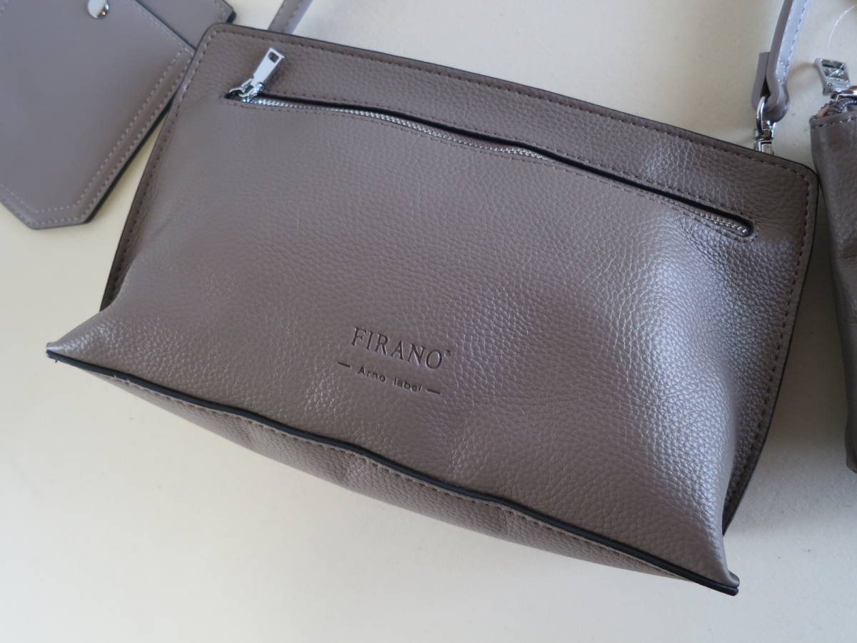 [ new goods ] filler no*FIRANO* shoulder bag *3 point set *X219