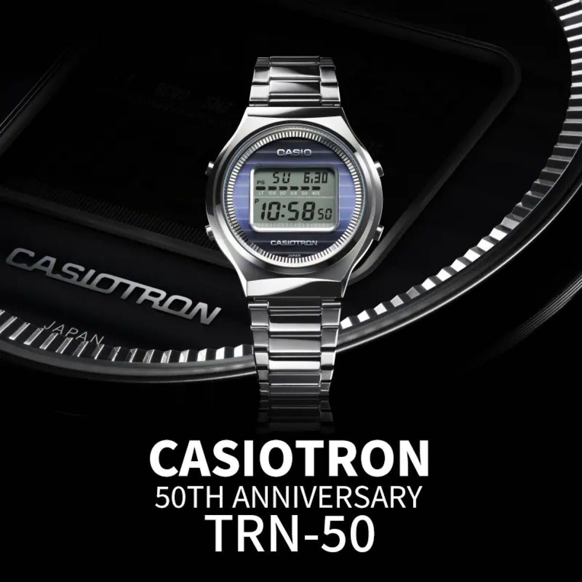 新品未開封 TRN-50-2AJR CASIOTRON カシオトロン CASIO WATCH 50TH ANNIVERSARY 世界限定4,000本_画像1