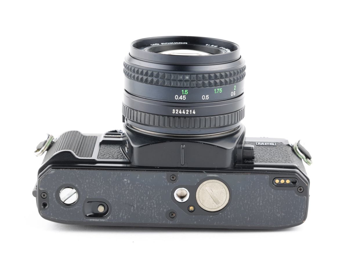05188cmrk MINOLTA X-700 + MD ROKKOR 50mm F1.4 MF一眼レフカメラ 標準レンズ MDマウント_画像6