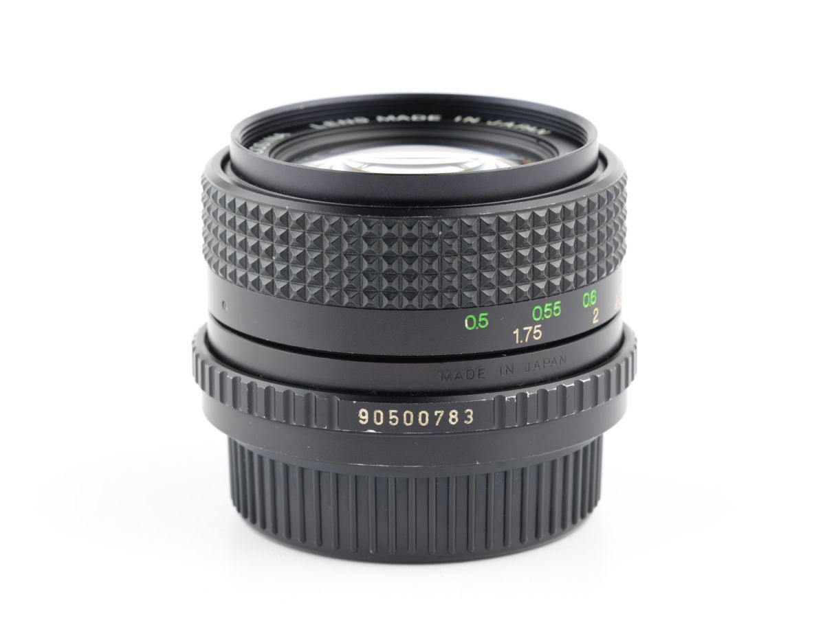 05209cmrk COSINA COSINON-S 50mm F1.4 単焦点 標準レンズ ペンタックス Kマウント_画像3