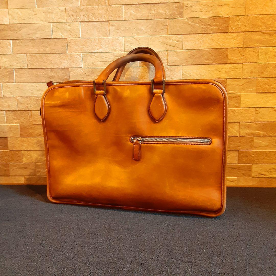 1 start top class Berluti Toro wanyui leather business bag bag handbag bag 