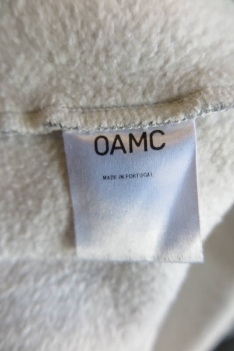 OAMC ドロップショルダーパーカー スウェット OVER ALL MASTER CLOTH SIZE LARGE GRAY パーカー SYMPHONYOFSILENCE_画像5