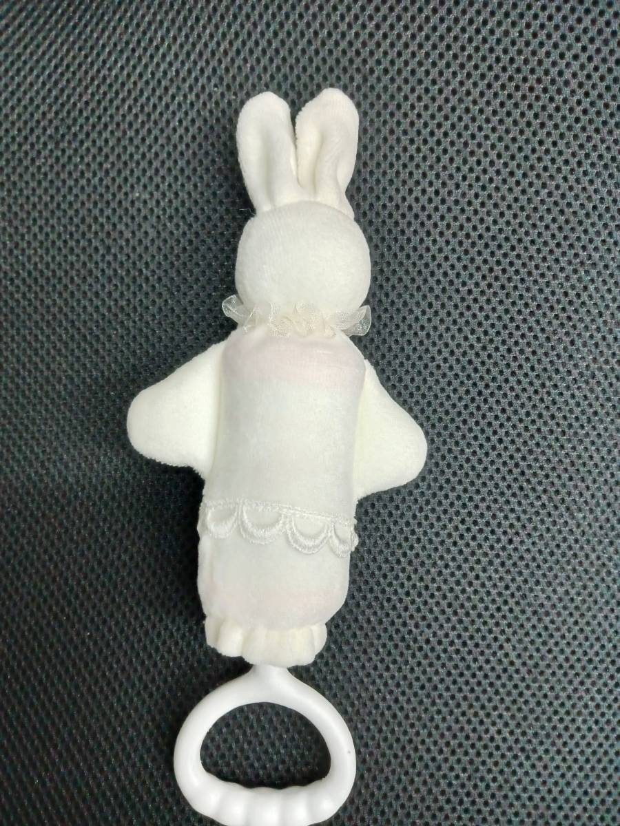  made in Japan for baby rattle white ...* new goods * unused 