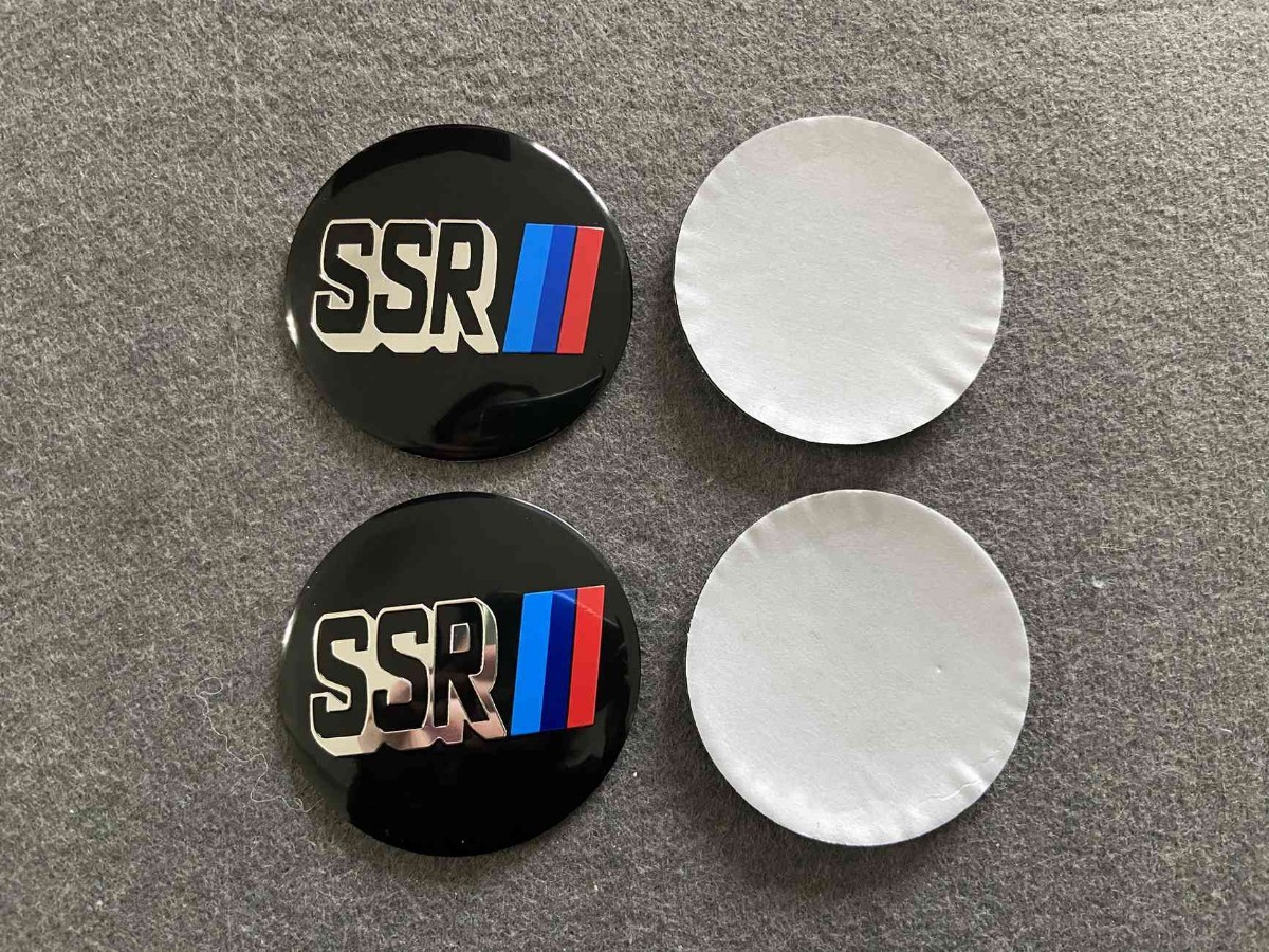 ★SSR★323★ホイールセンターキャップシール ハブキャップシール 車用 4枚セット 直径56mm_画像4