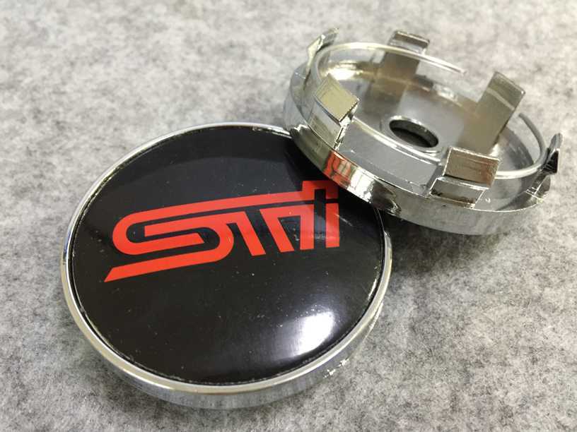 ★スバル SUBARU STI★113★ ホイールセンターキャップ ハブキャップカバー 車用 4個セット 外径60mm_画像6