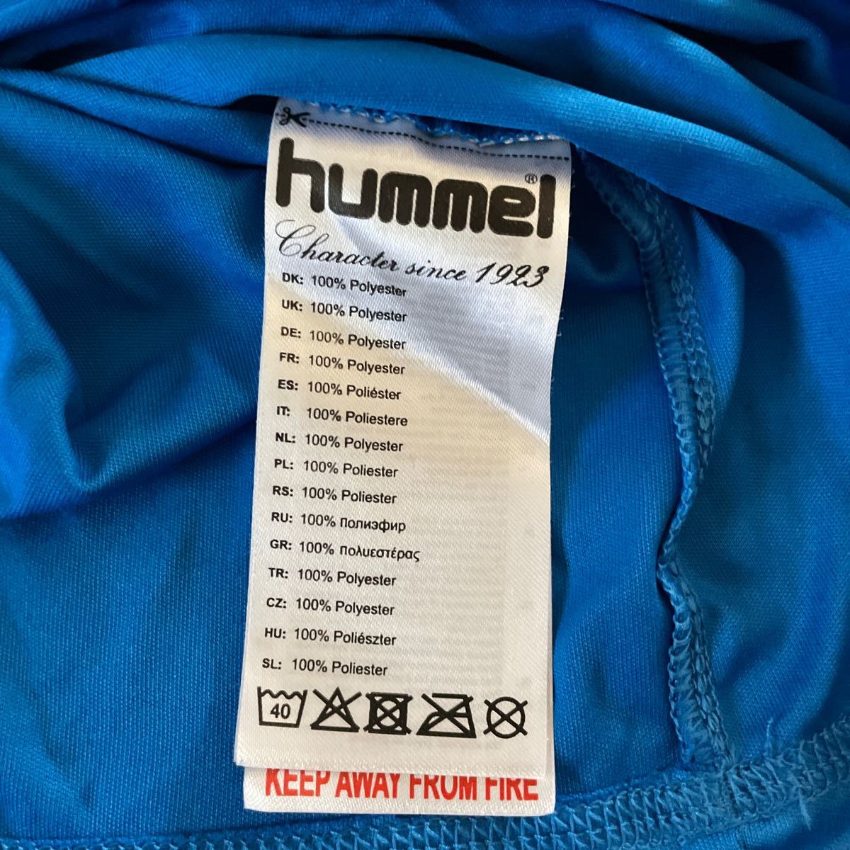 ☆ デンマーク 代表 ヒュンメル hummel オールボー　ユニフォーム 美品 ラウドルップ シュマイケル エリクセン トマソン グロンキア 川口_画像8