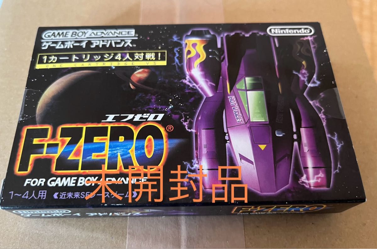 F-ZERO  FOR GAME BOY ADVANCE  エフゼロ 未開封品　ソフト　任天堂　ゲームボーイアドバンス　 GBA