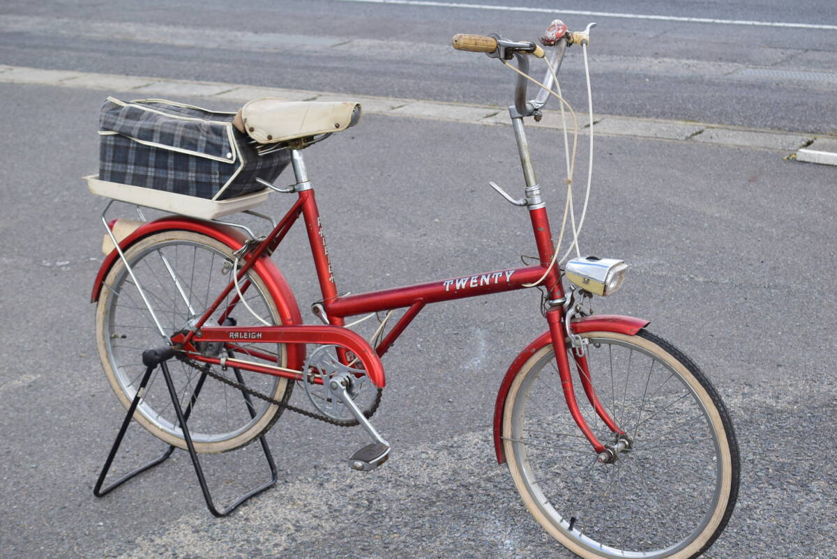 岡山発 引取Ok ラレー RALEIGH ビンテージ 自転車 20インチ ミニサイクル England ミニベロ スターメーアーチャーの画像1