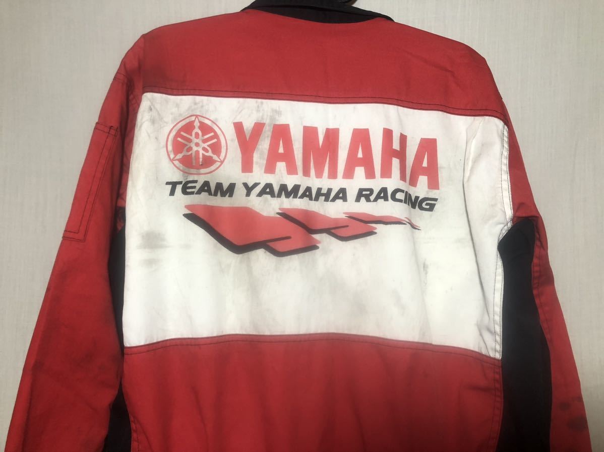 YAMHA(ヤマハ) 作業着　長袖つなぎ オールインワン Team Yamaha_画像4