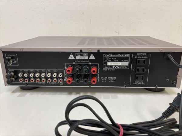 193「中古品　DENON　ＰＭＡ－３９０ＳＥ　詳細不明　※他の商品との同梱不可」_説明欄に他画像あり