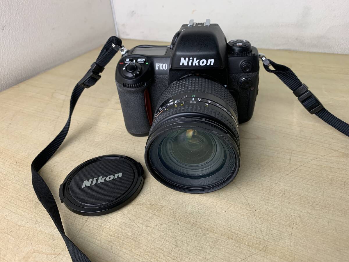 Nikon　カメラ　一眼レフ　F100　本体　レンズ　AFNIKKOR　28-200mm　2409s0013_画像1